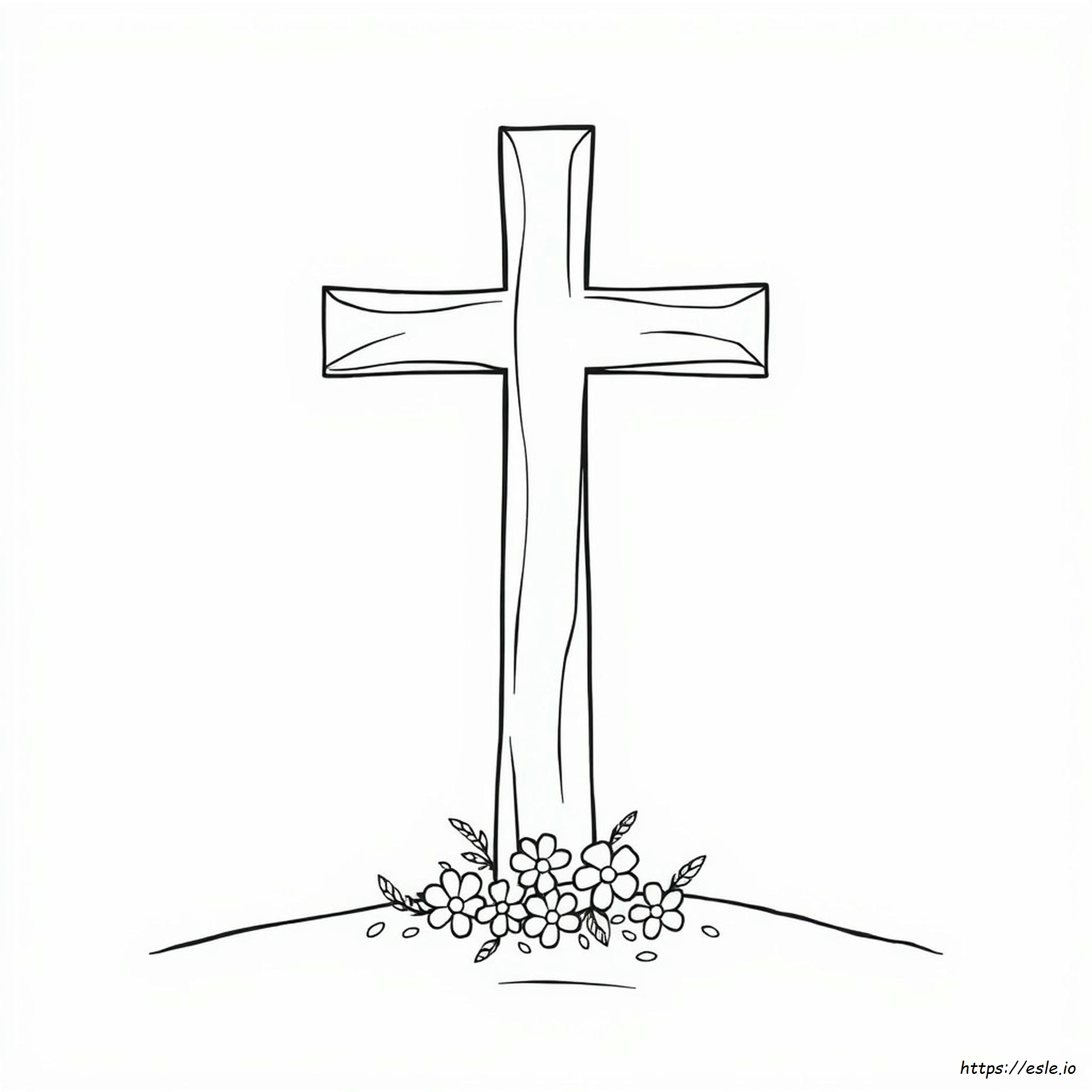 Disegni Da Colorare Di Croci Gratuiti