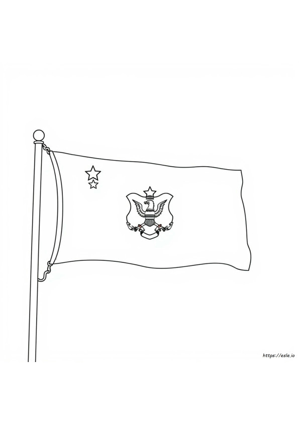 Pennsylvania Flag Coloring Page
