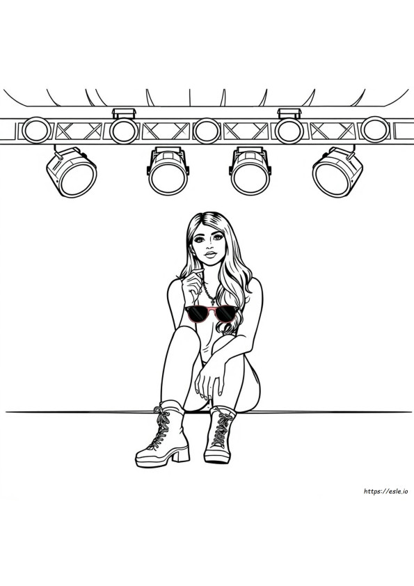 Coloriage Victoria Justice
