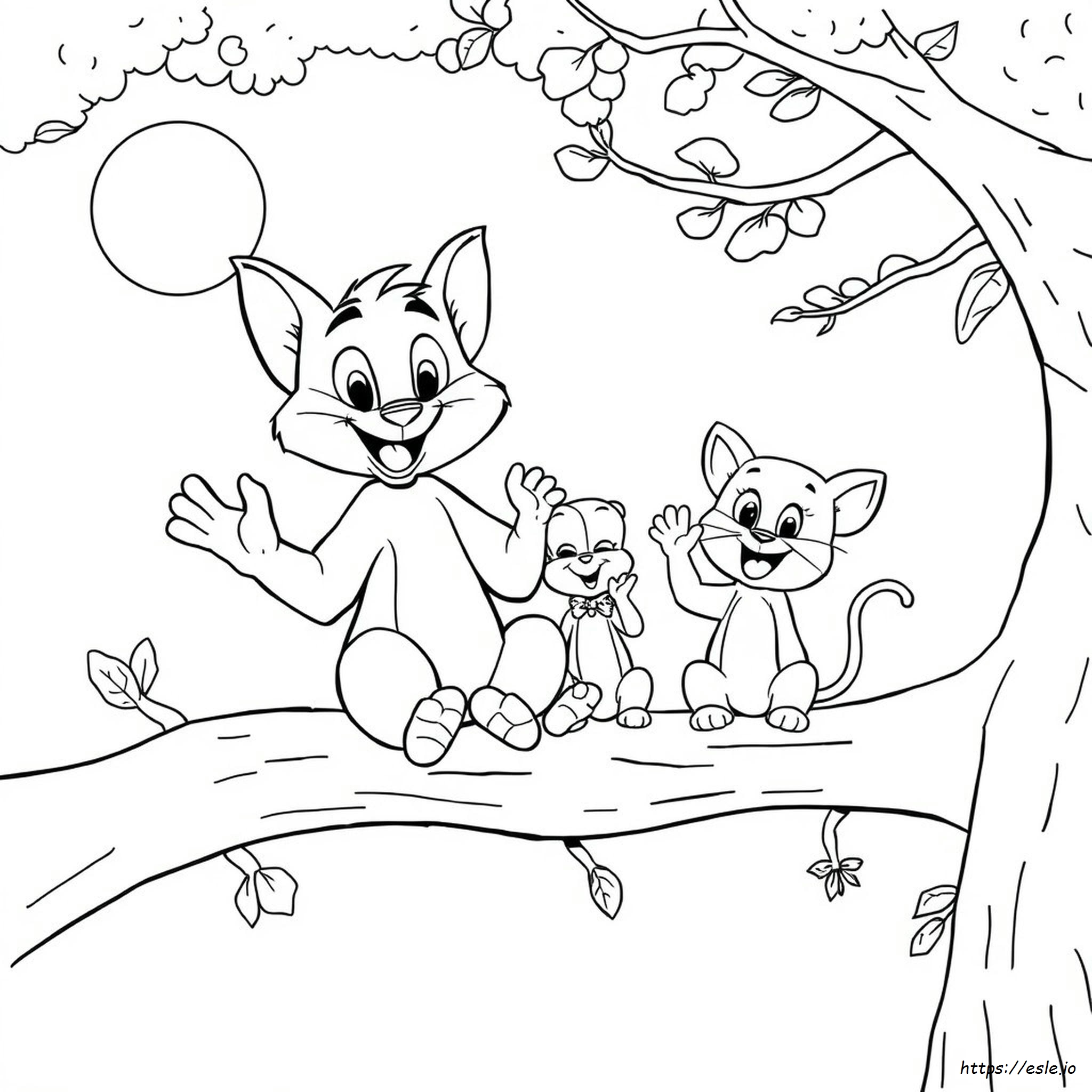 Talking Tom And Friends Coloring Pages Becca