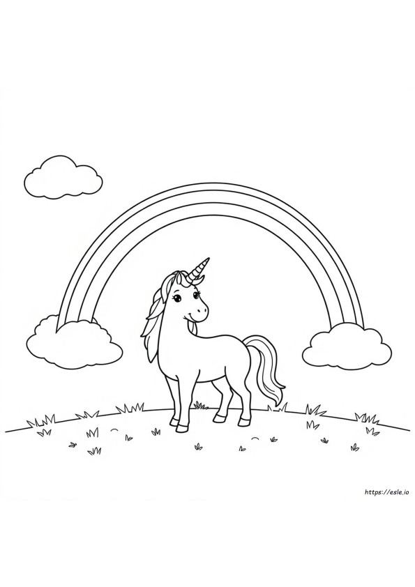 Rainbow Friend De Colorat
