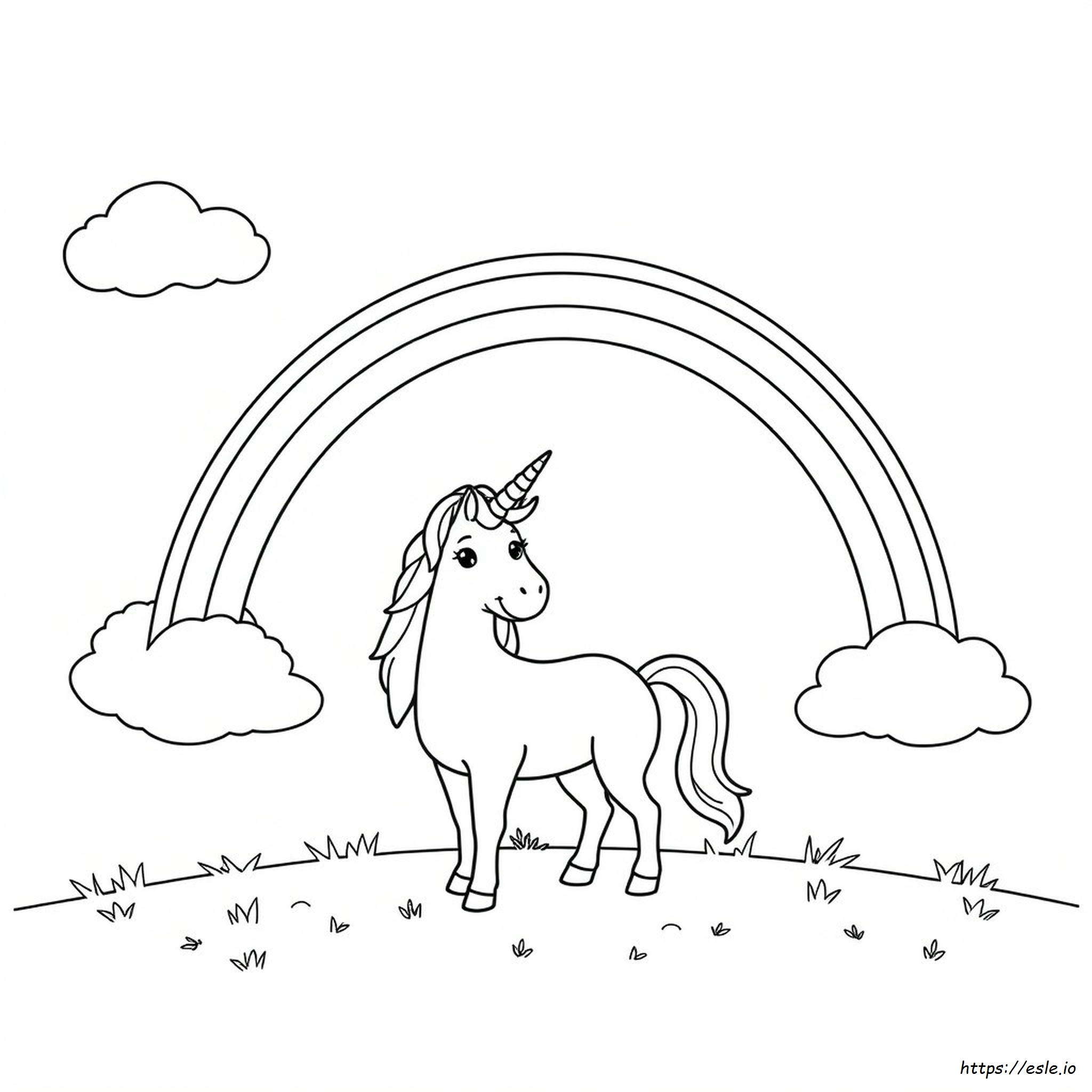 Regenbogen Freund Ausmalbilder