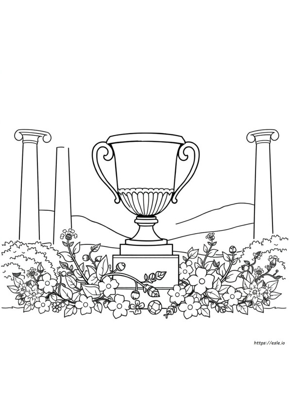 Guci Yunani Gambar Mewarnai