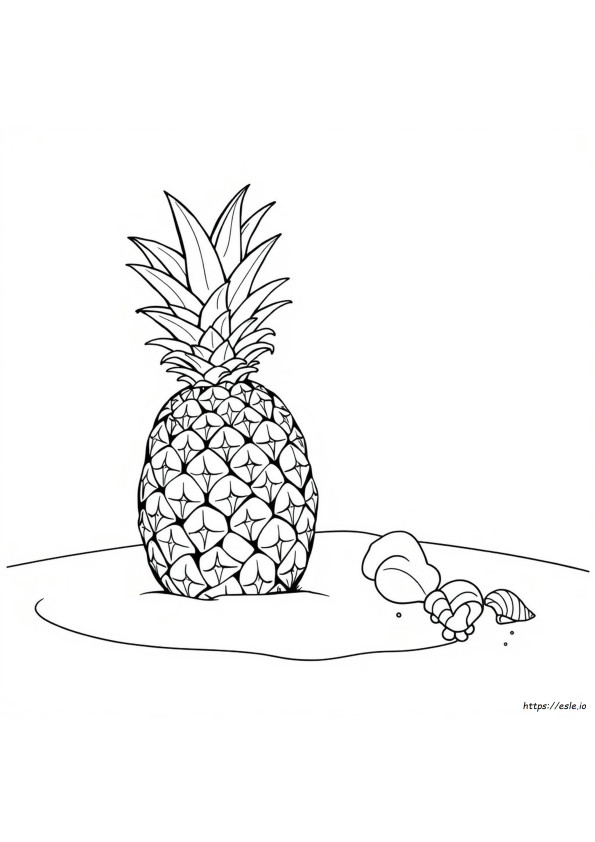 Dibujos Para Colorear De Piña