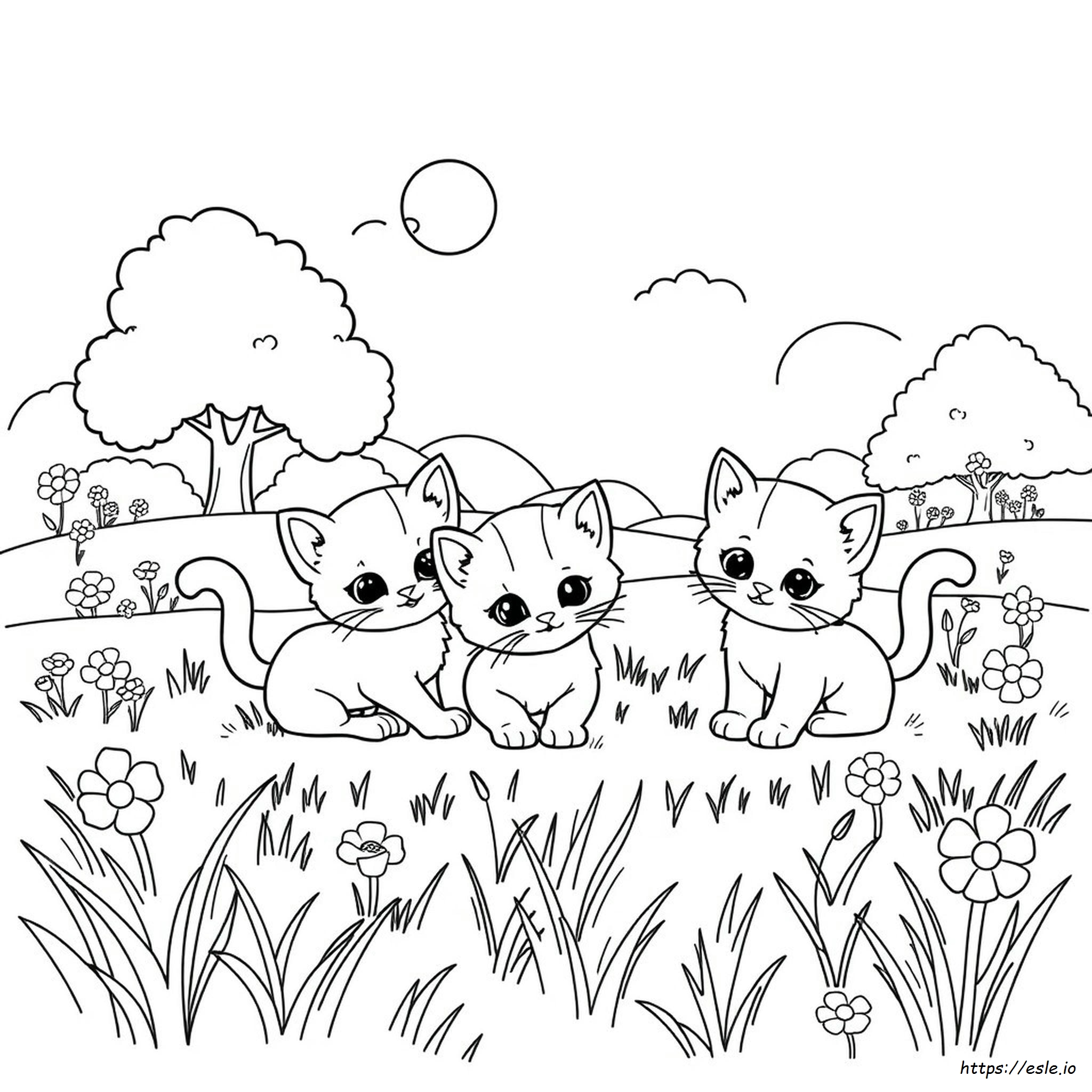 Super Gattini Da Colorare