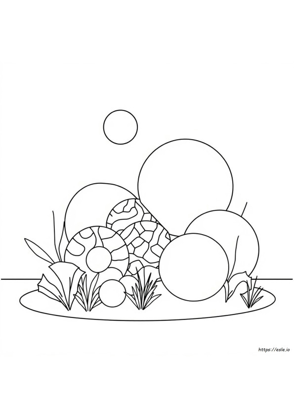 無料 幾何学 塗り絵