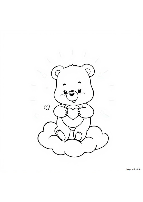 Care Bear Lucu Gambar Mewarnai