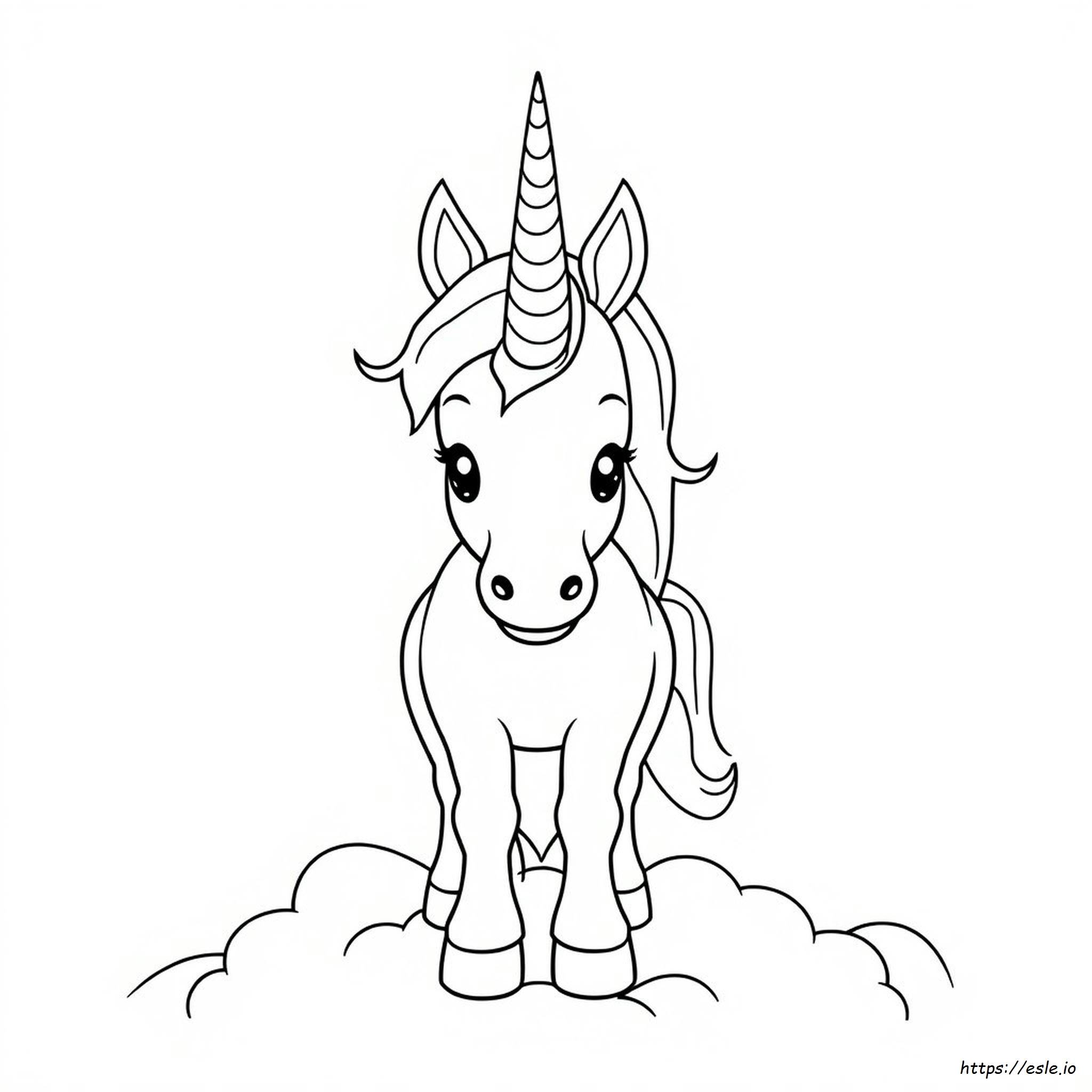 Coloring Pages Unicornio Para Colorear Cara