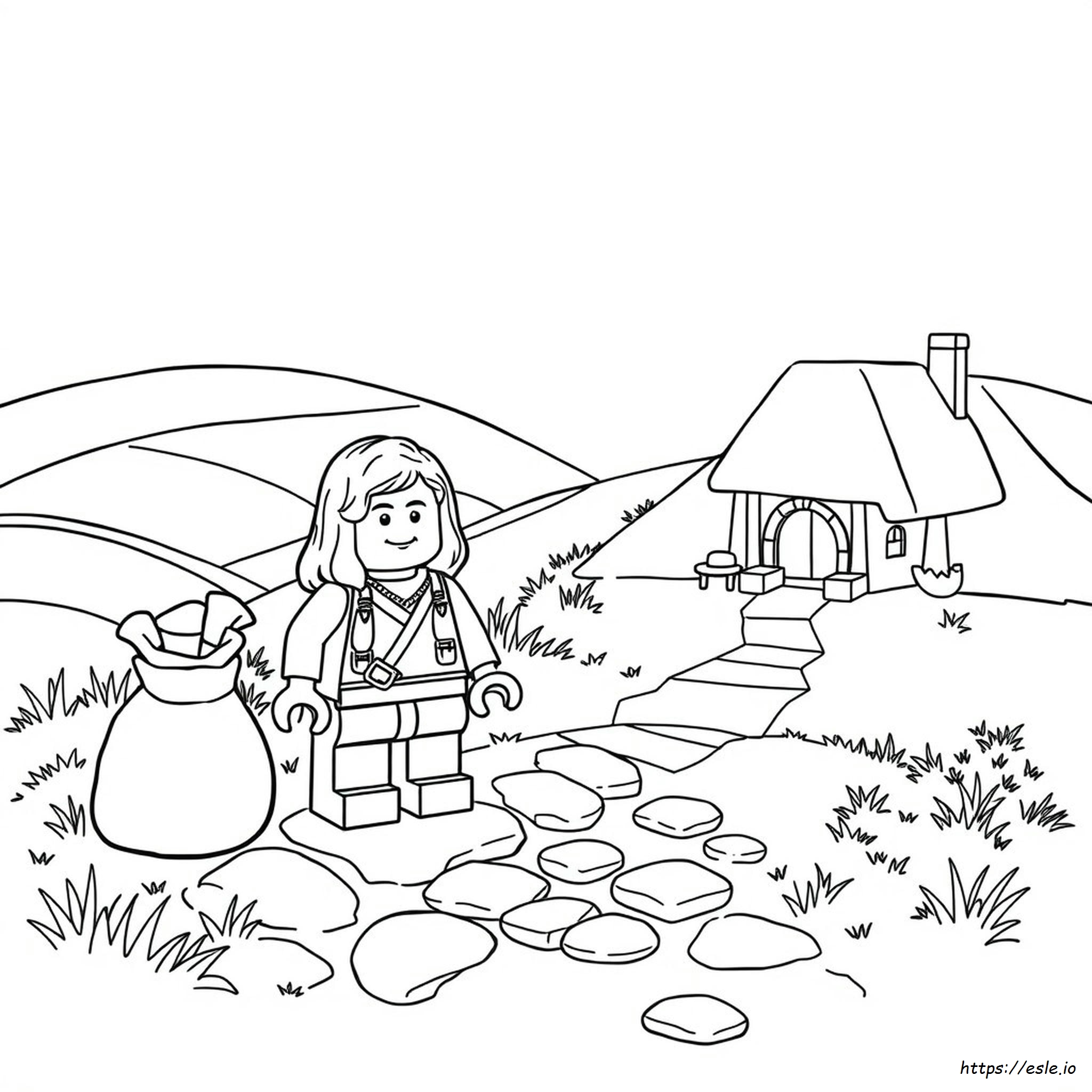 Lego Hobbit Coloring Pages