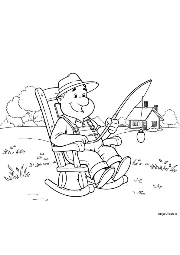 Andy Griffith Gambar Mewarnai