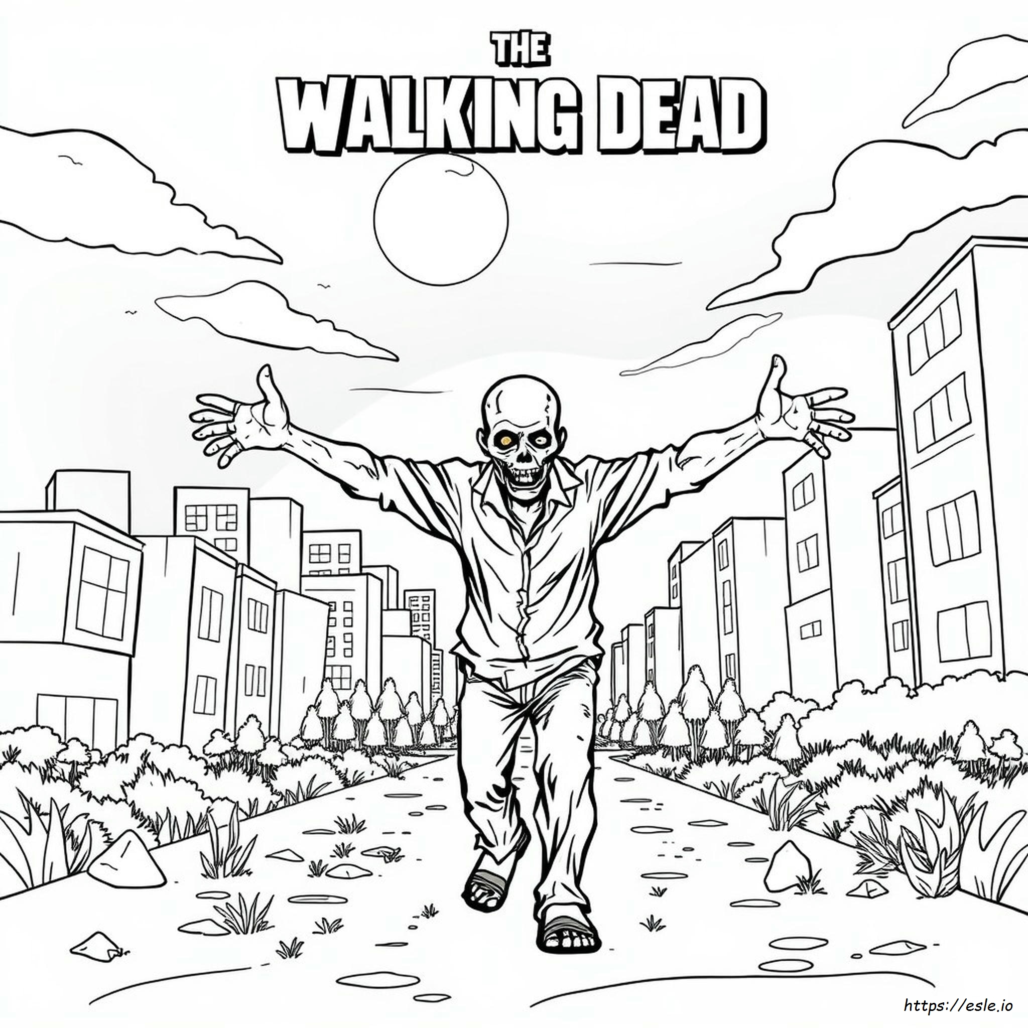 The Walking Dead Colouring Book