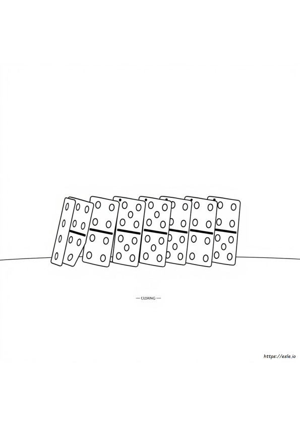 Domino Gambar Mewarnai