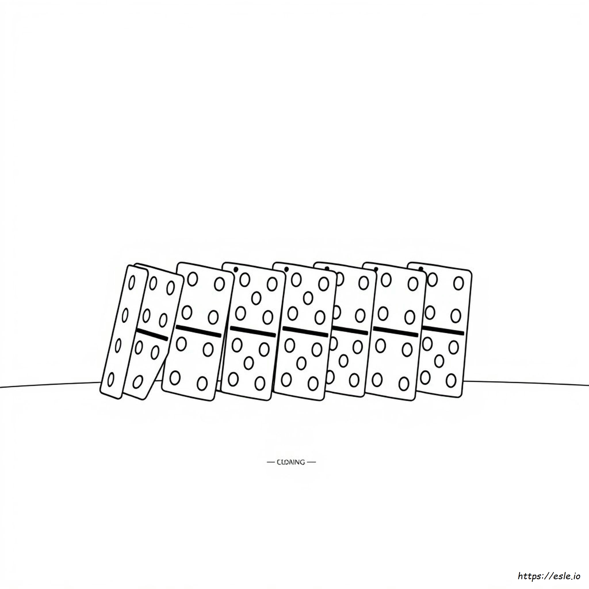 Disegni Di Domino Da Colorare