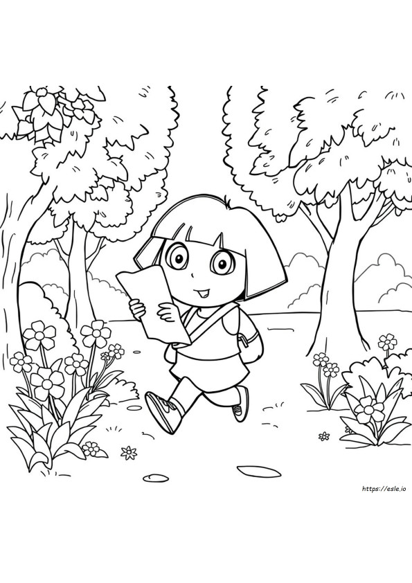 Immagini Da Colorare Di Dora