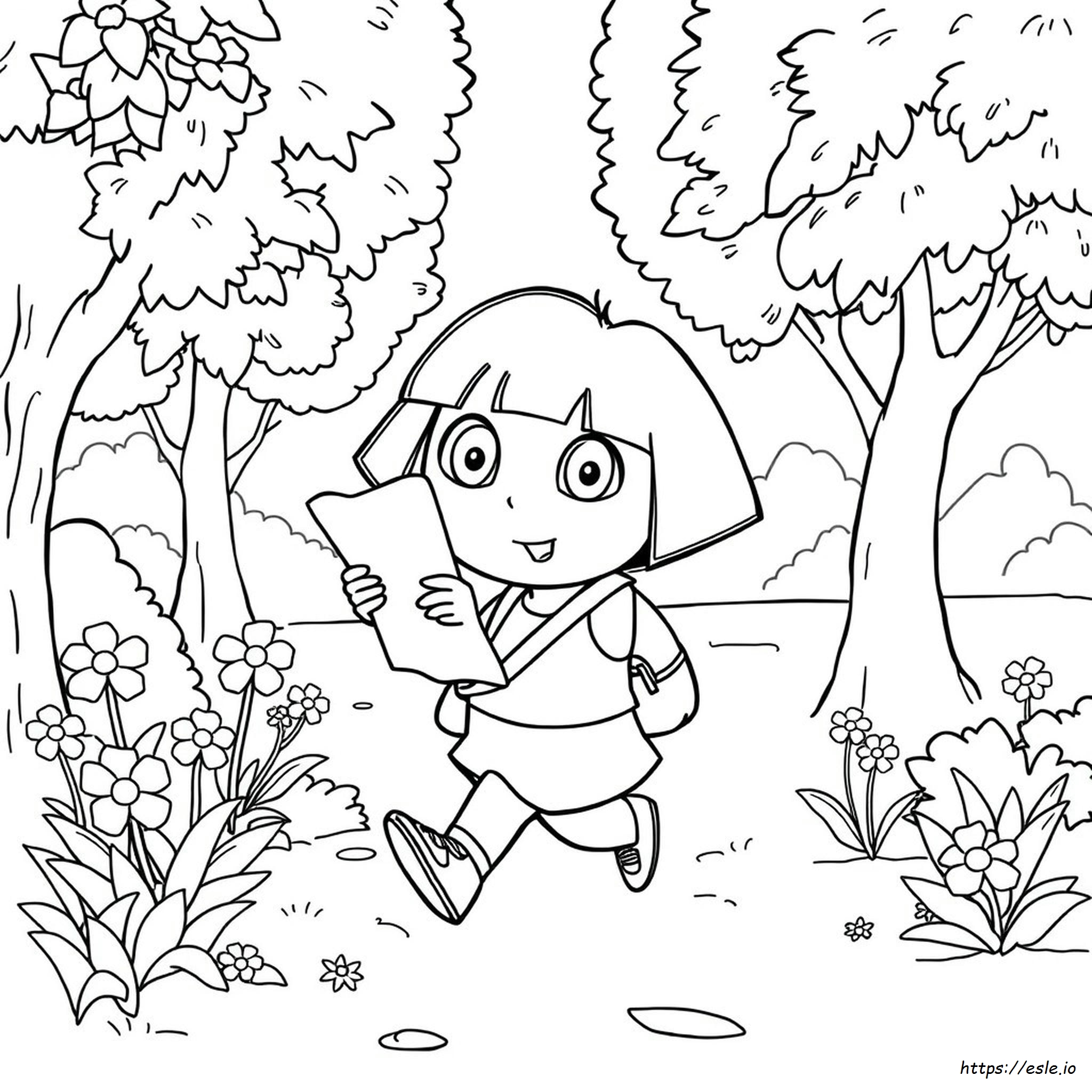 Immagini Da Colorare Di Dora