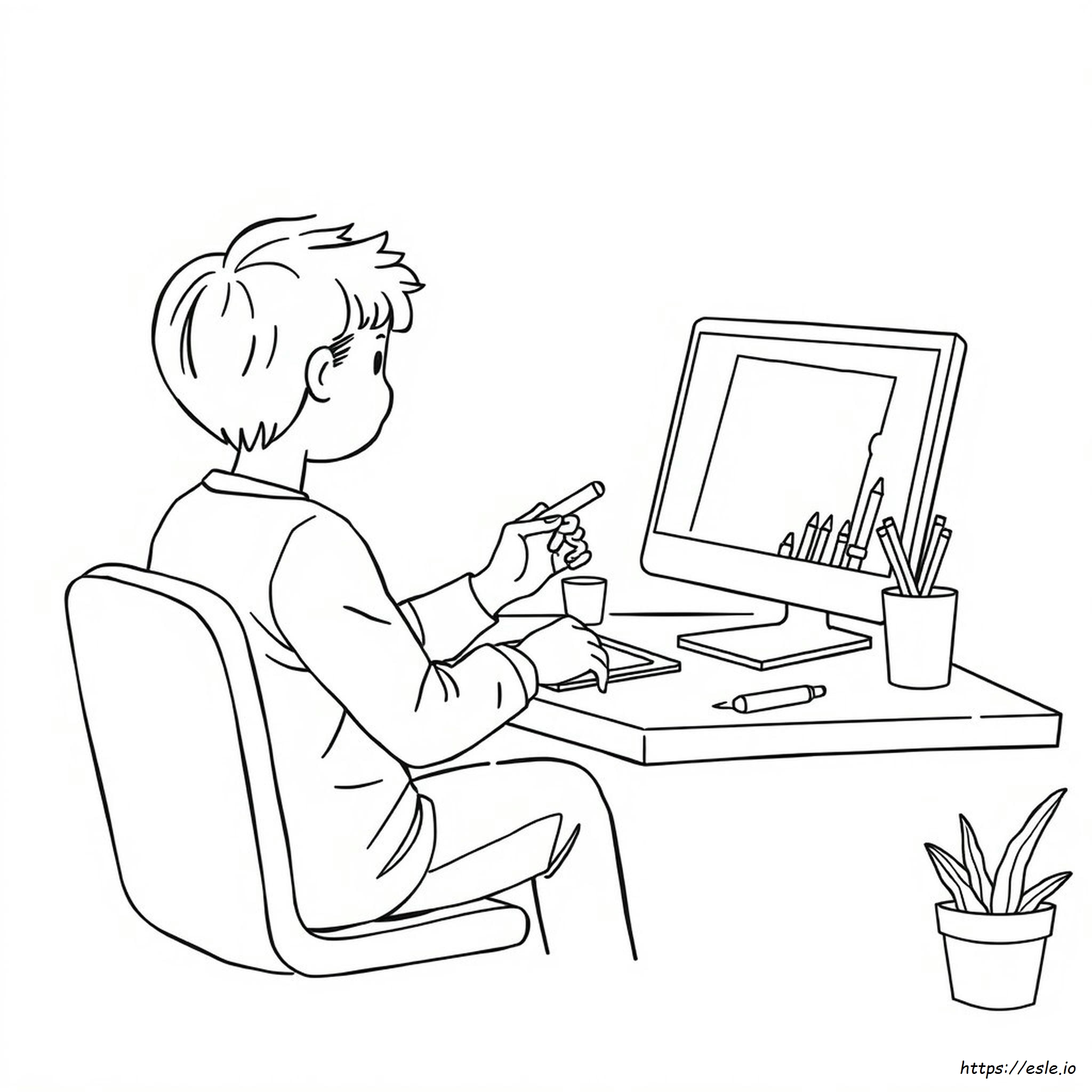Disegni Da Colorare Da Fare Al Computer