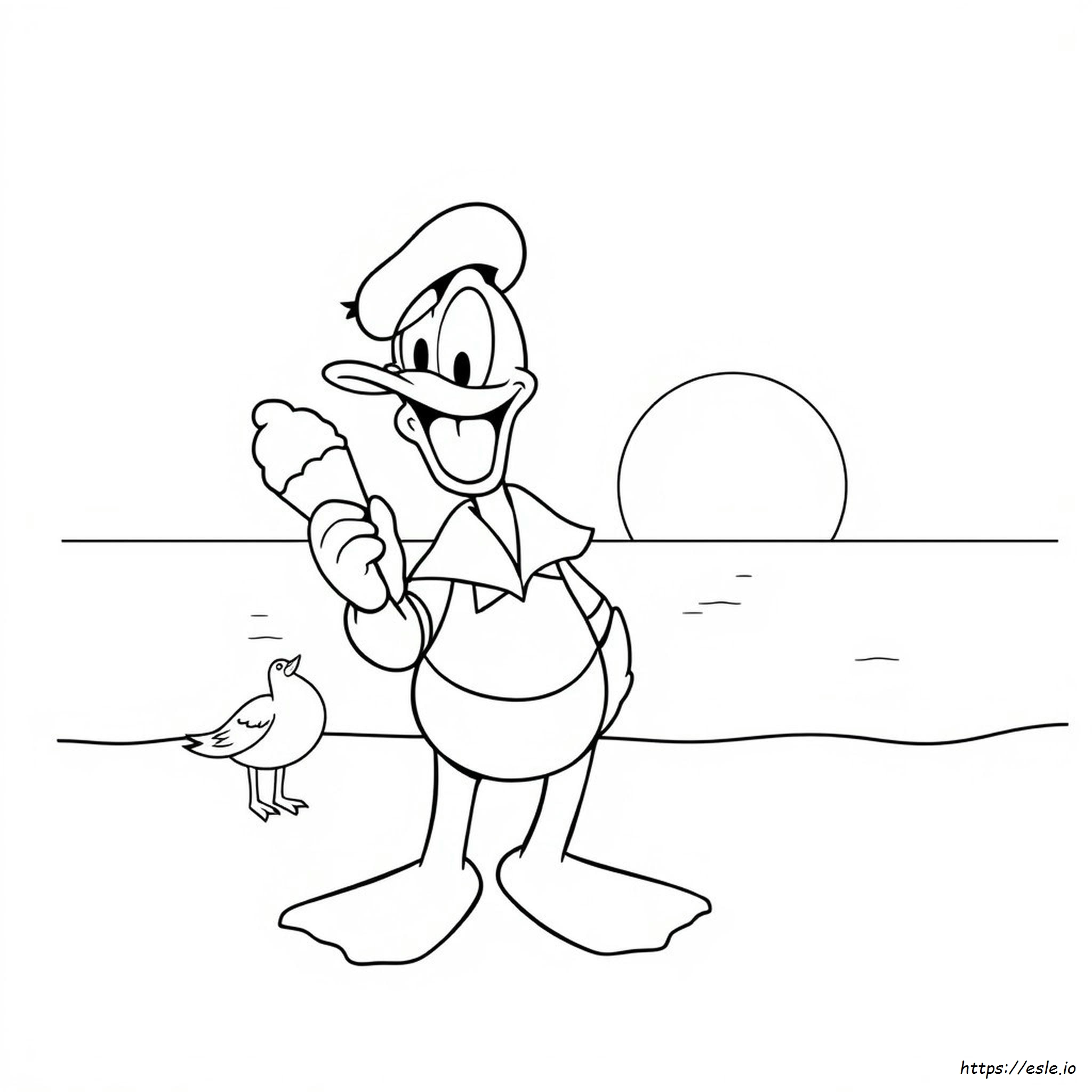 Donald Duck Ausmalbilder