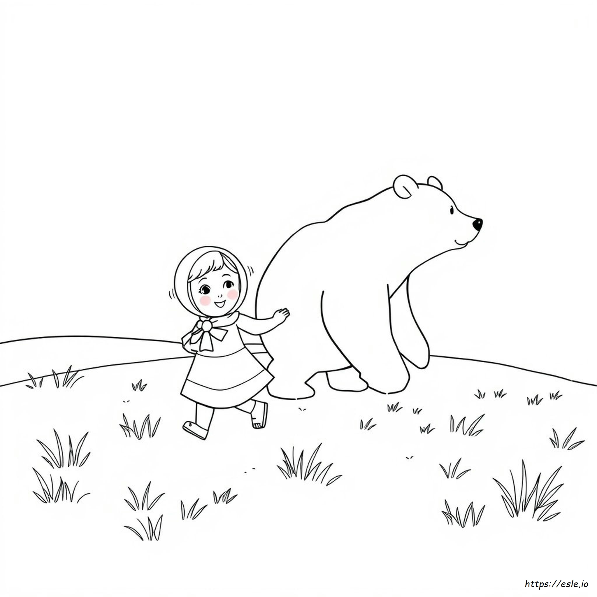 Disegni Da Colorare Masha E Orso