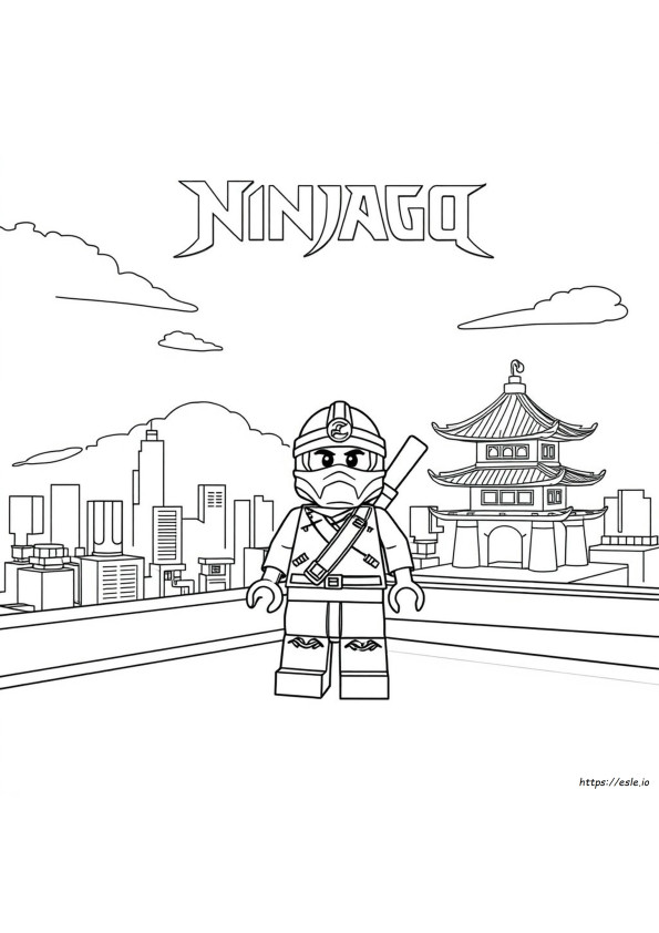 Lego Ninjago Colouring Pictures