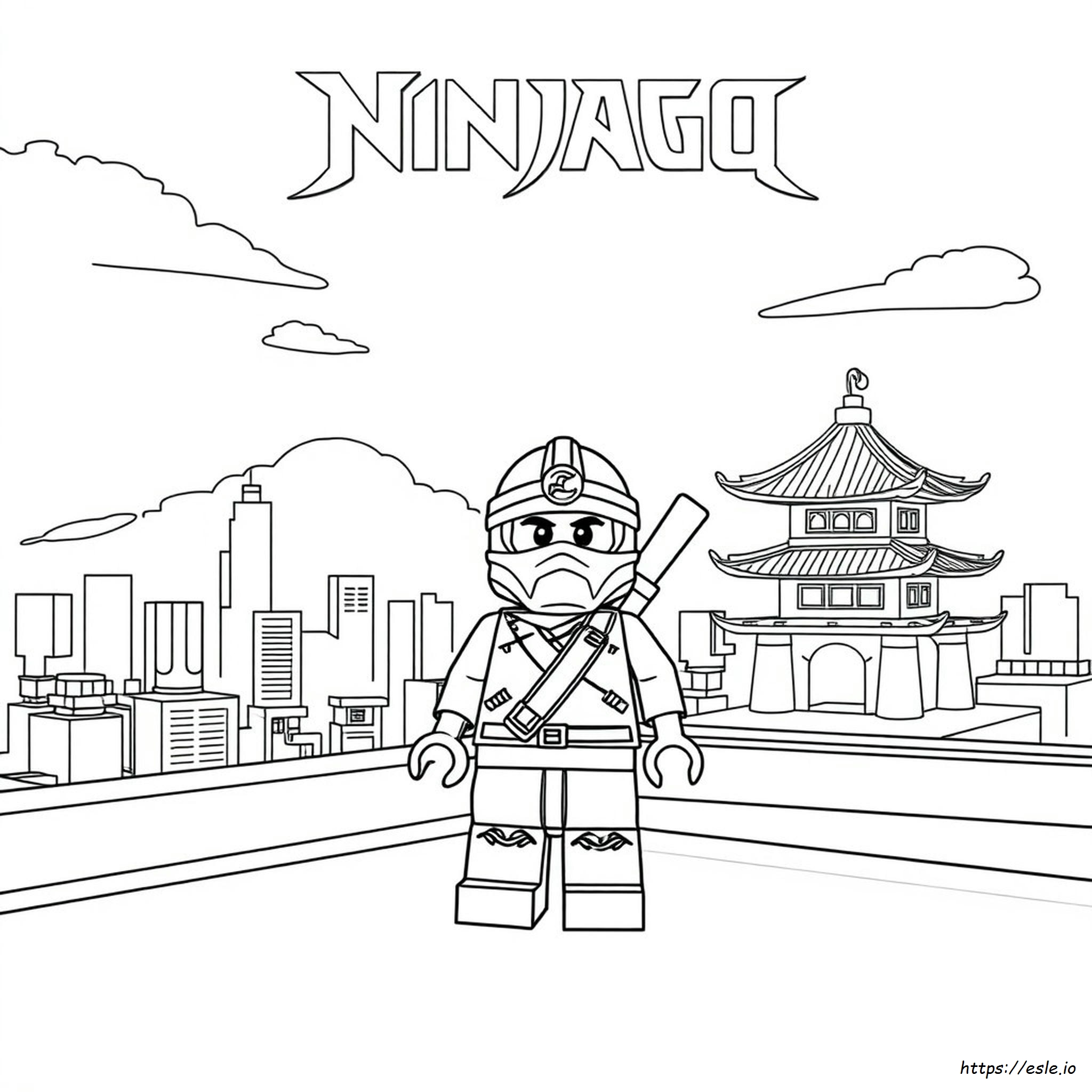 Lego Ninjago Colouring Pictures