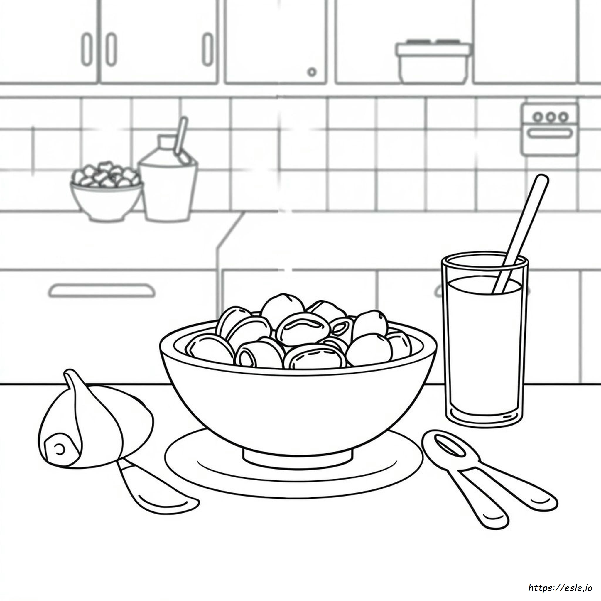 Comida Para Colorear Kolorowanki