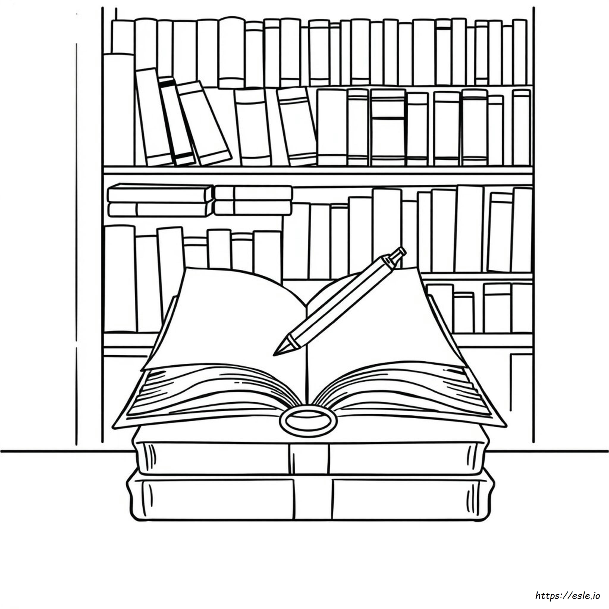 Disegni Da Colorare Di Libri