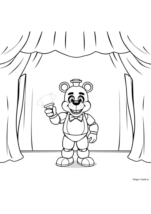 Golden Freddy Boyama Sayfaları