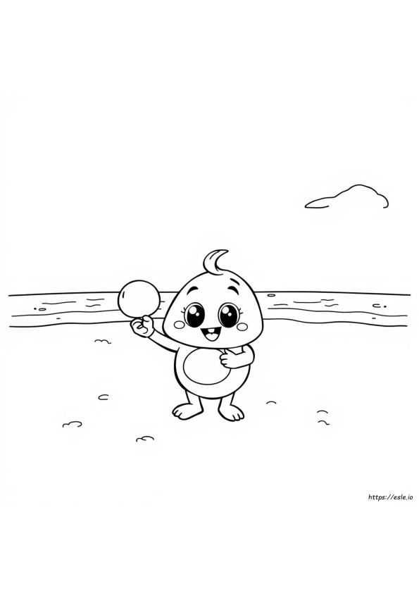 Sprunki Oranye Gambar Mewarnai