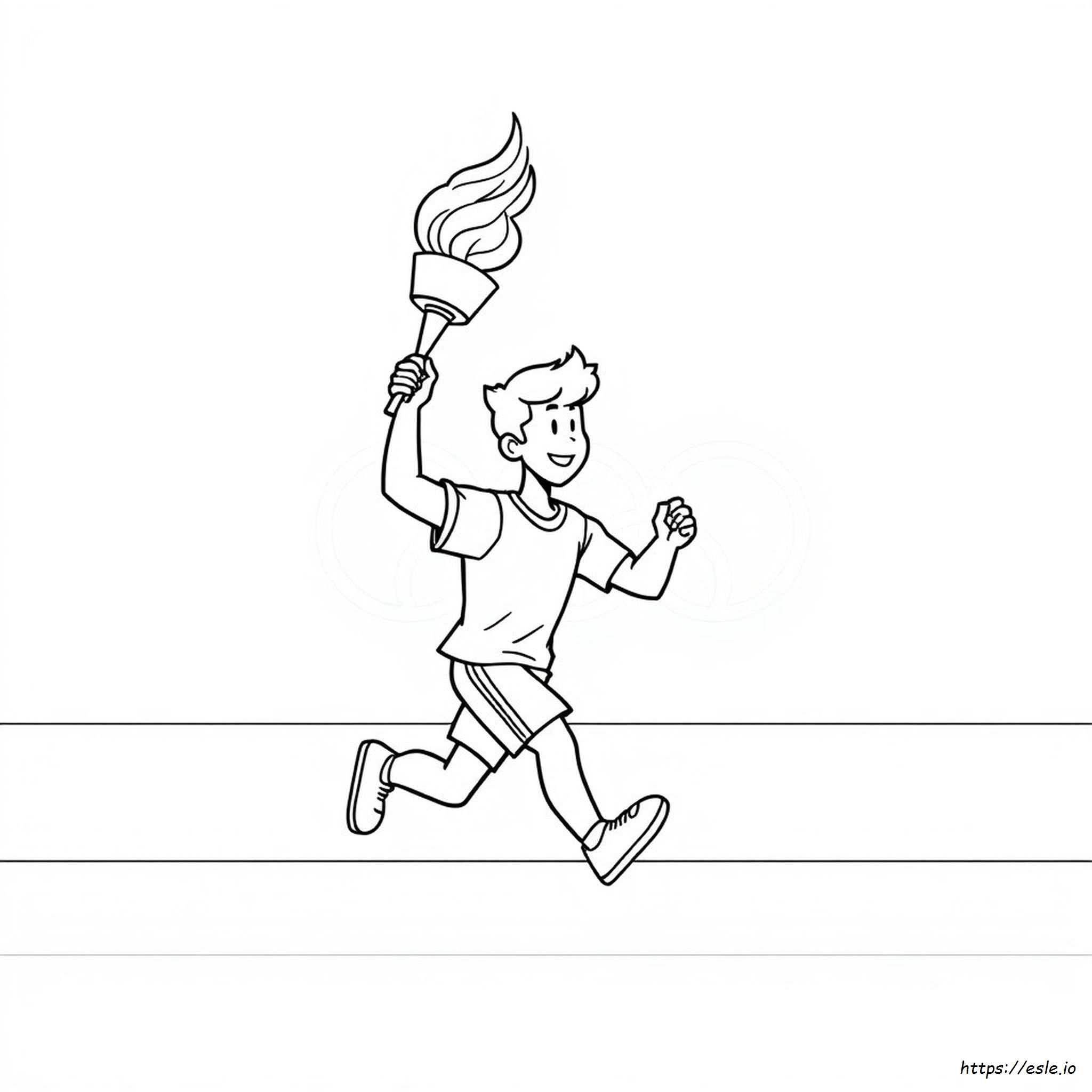 Olympic Coloring Pages For Preschoolers