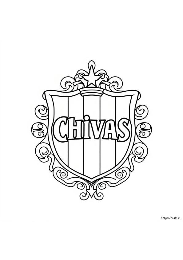 Logo Chivas Gambar Mewarnai