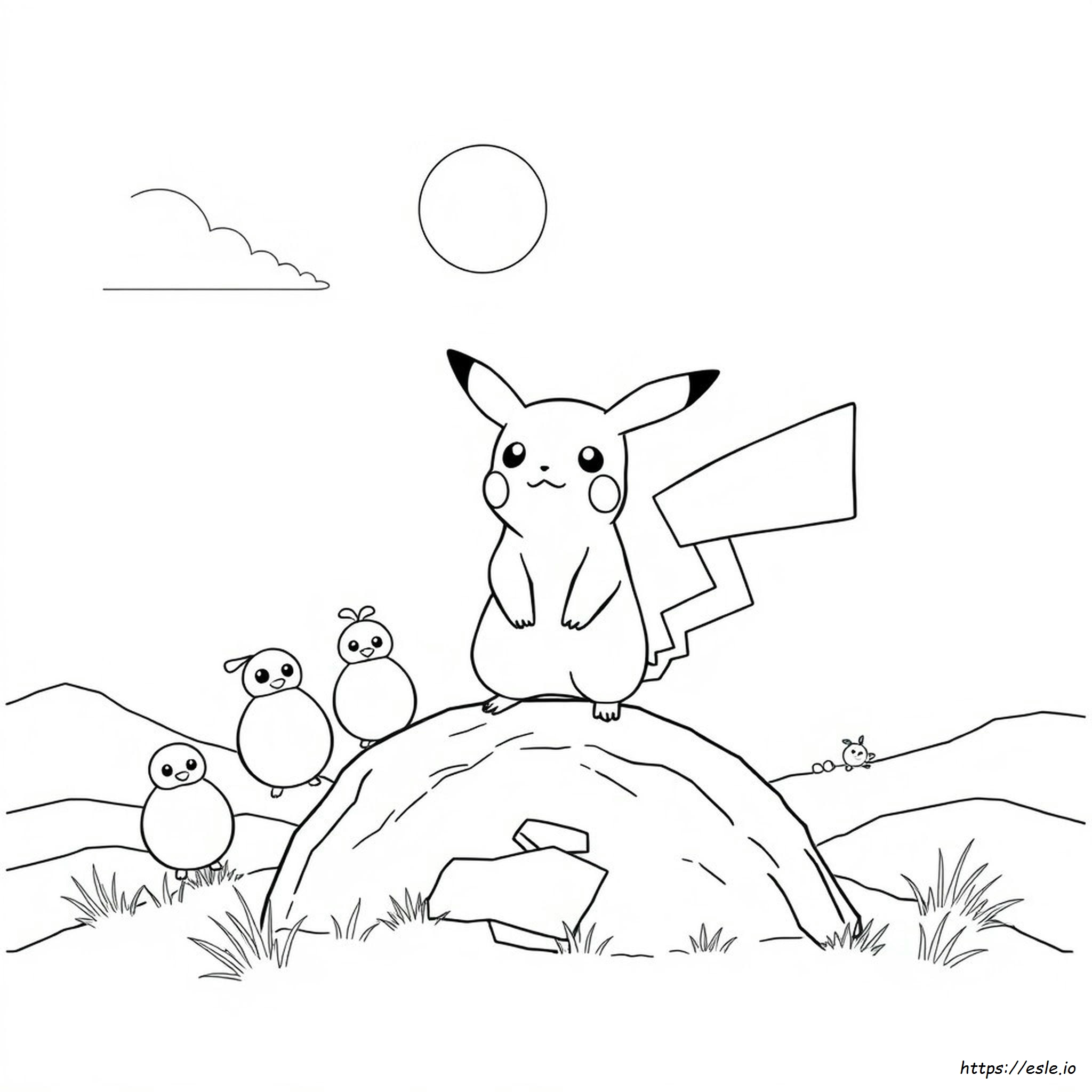 Pokemon Para Colorear Imprimible