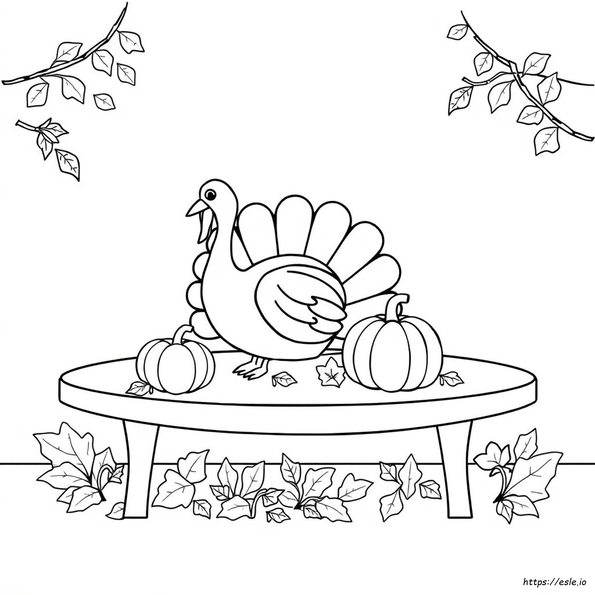 Free Printable Color By Number Thanksgiving Pages