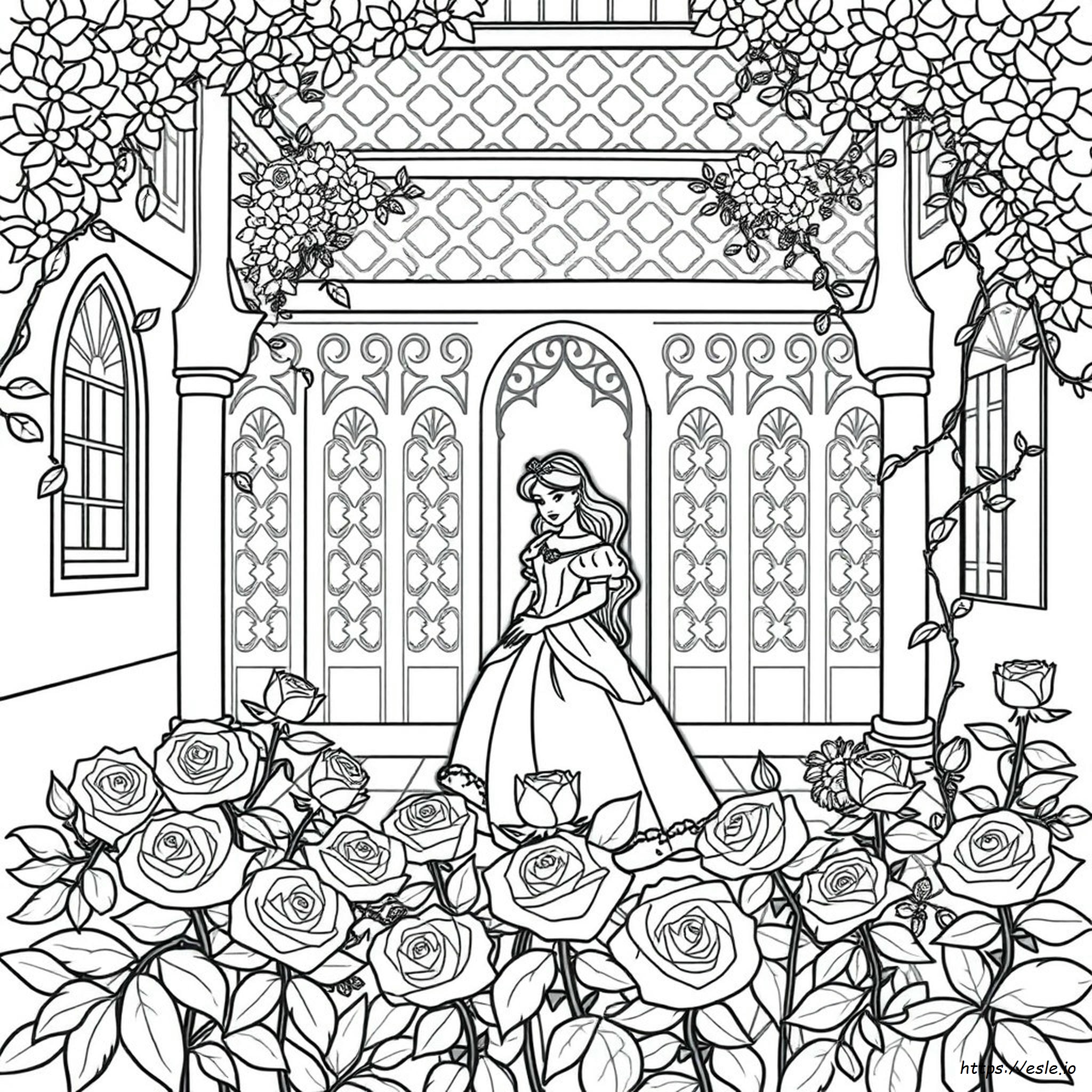 Difficult Princess Coloring Pages For Adults