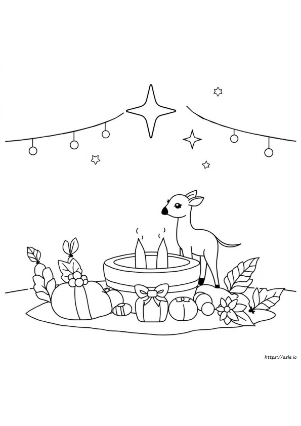 Pohon Natal Mewarnai