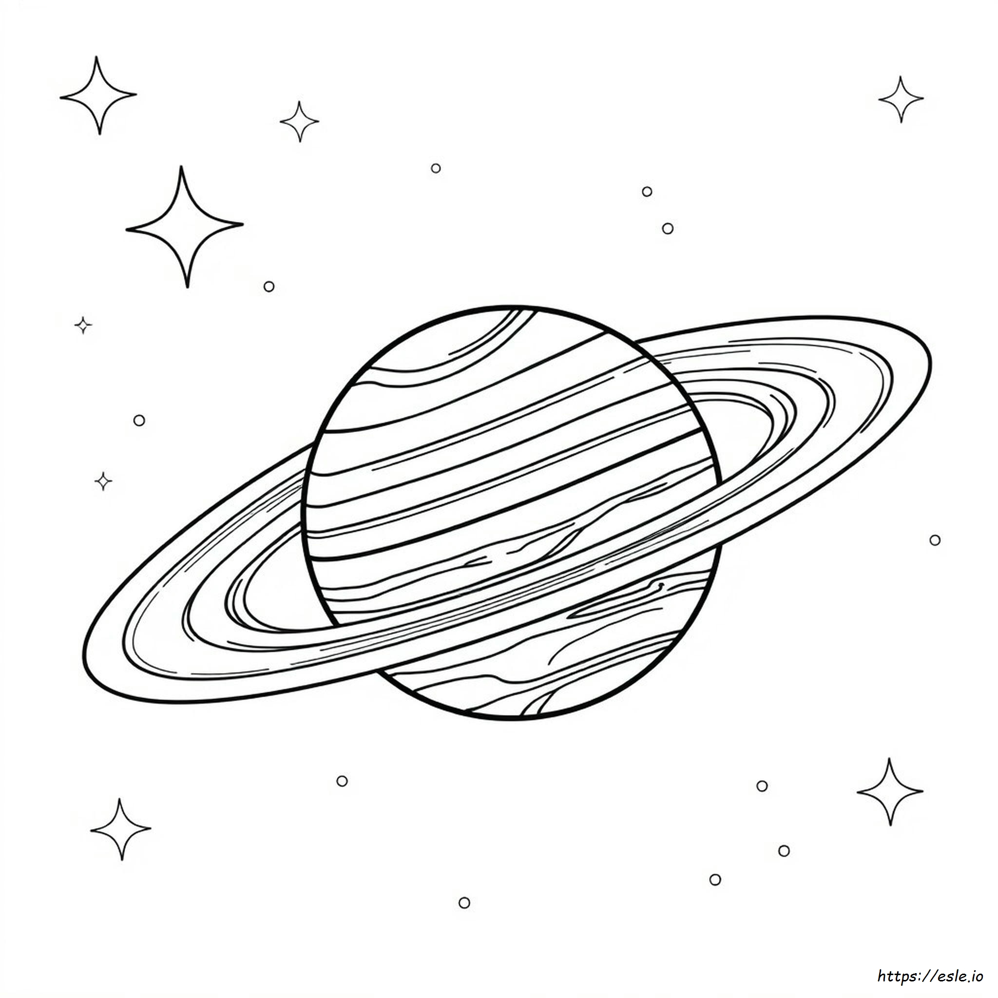 Neptune Coloring Page