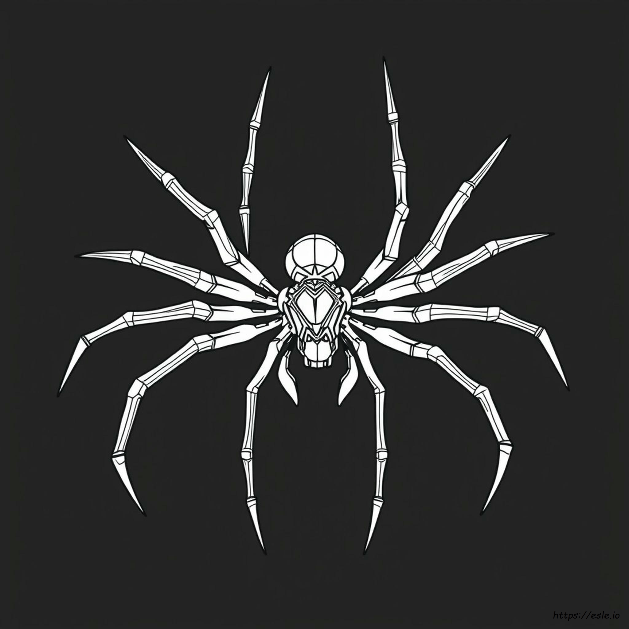 Iron Spider Coloring Pages