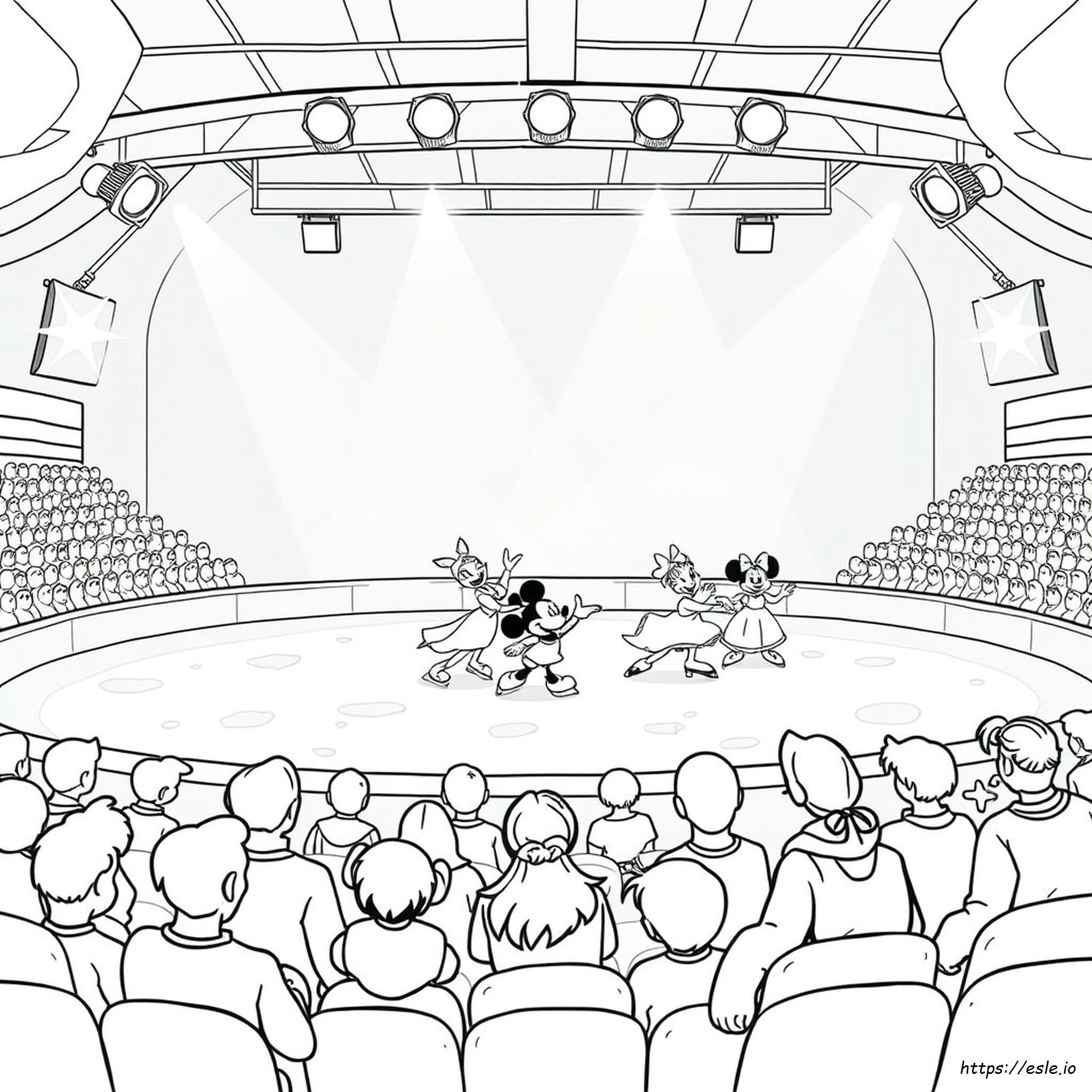 Dibujos Para Colorear De Disney On Ice