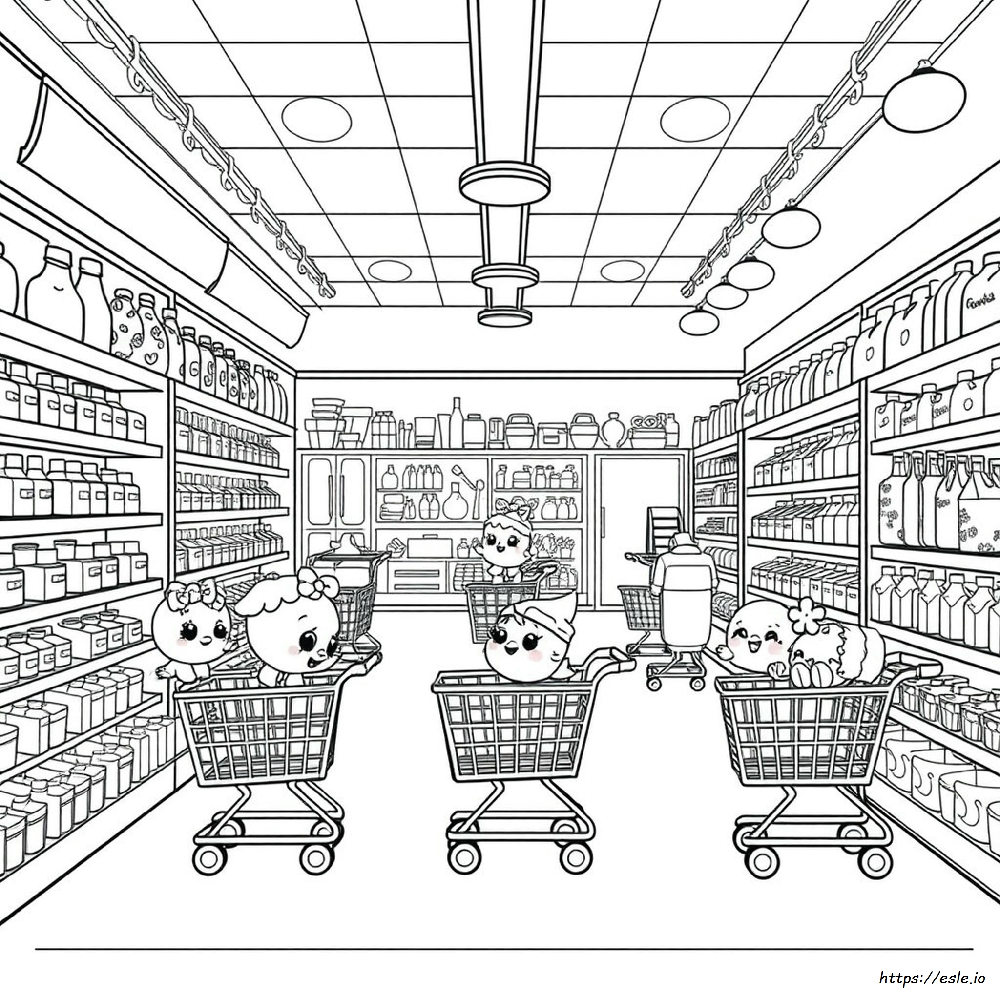 Big Shopkins Coloring Pages