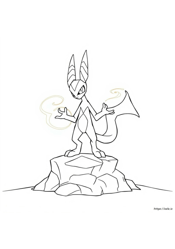 Alakazam Halaman Mewarnai