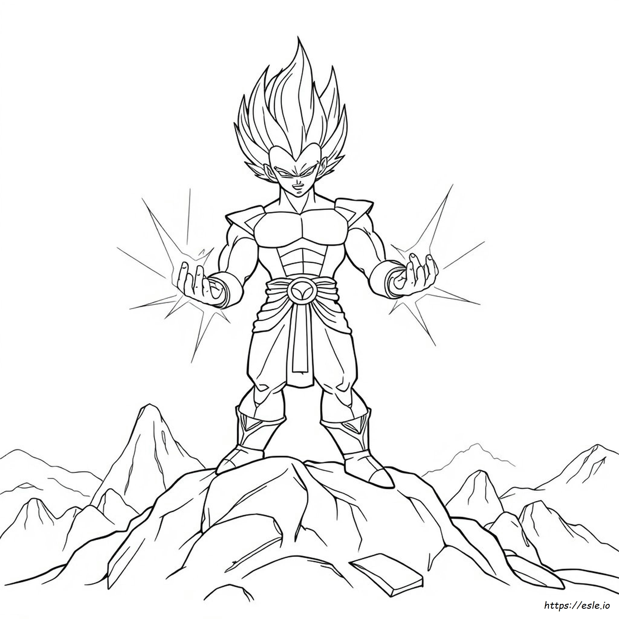 Dragon Ball Z Coloring Pages Gotenks