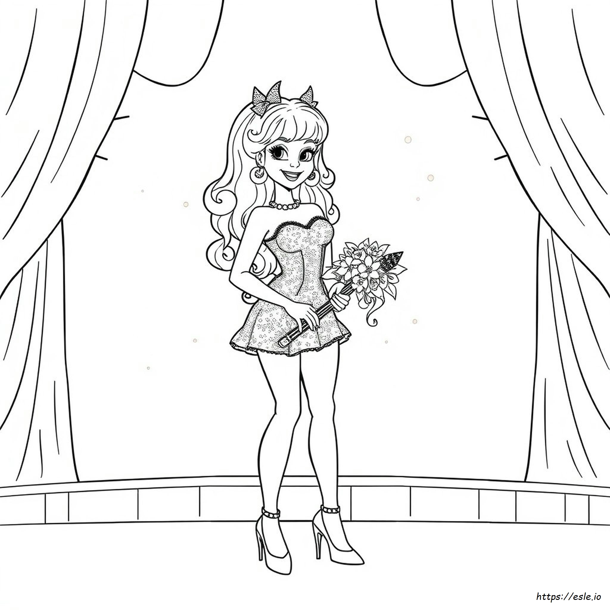 Glamrock Bonnie Coloring Pages