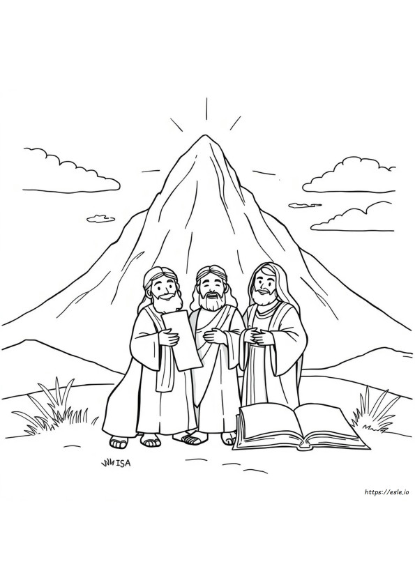 Alkitab Spanyol Gambar Mewarnai