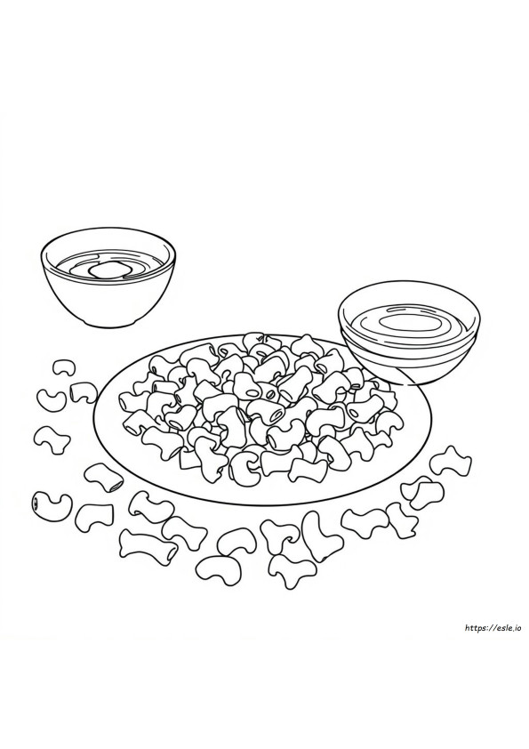 Warnai Makaroni Dengan Pewarna Makanan