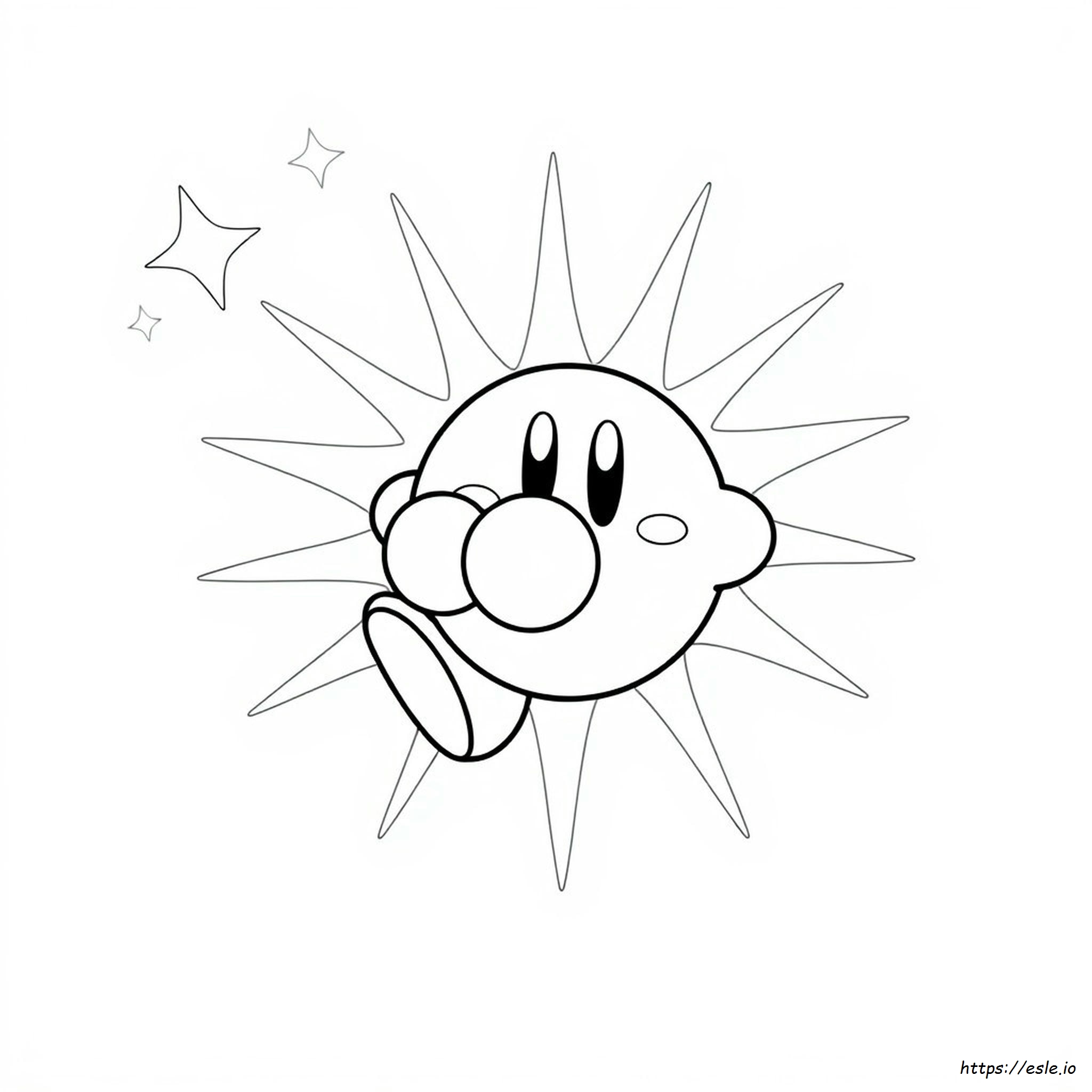 Nintendo Kirby Ausmalbilder Zum Ausdrucken