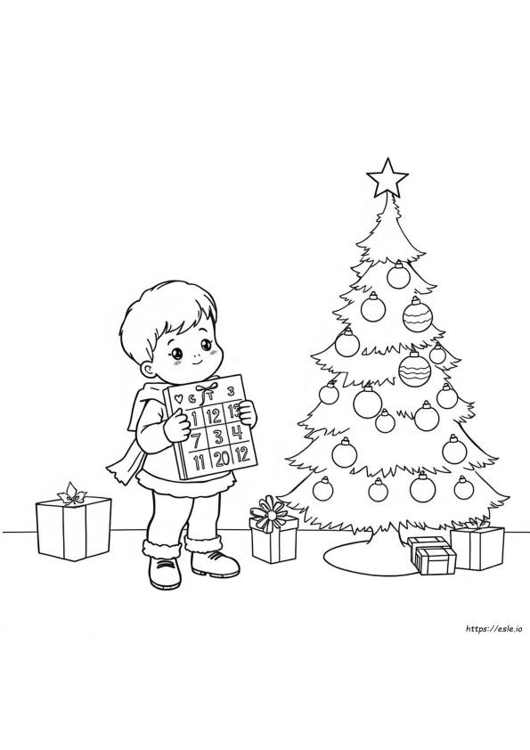 Gambar-Gambar Mewarnai Untuk Advent