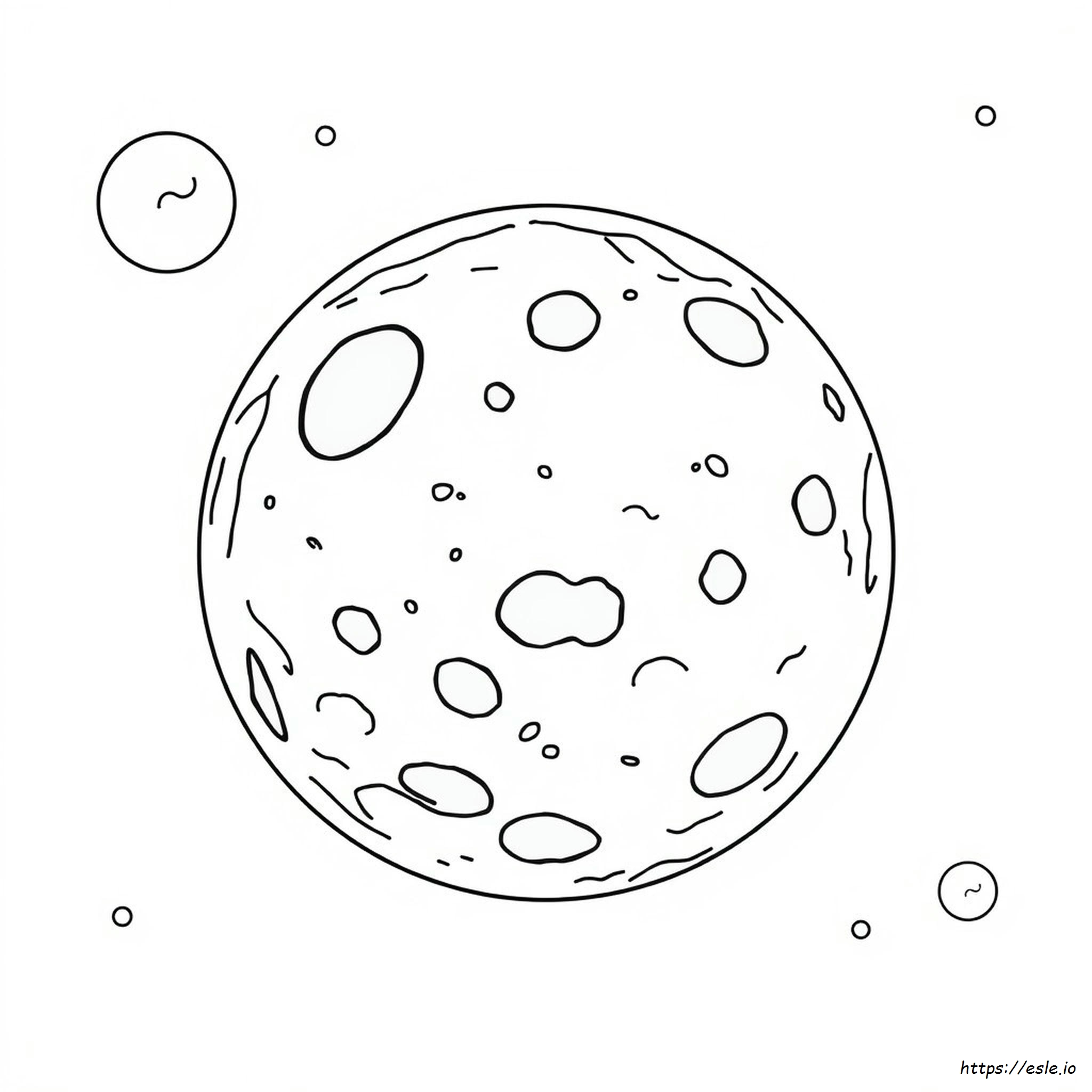 Planet Venus Coloring Pages