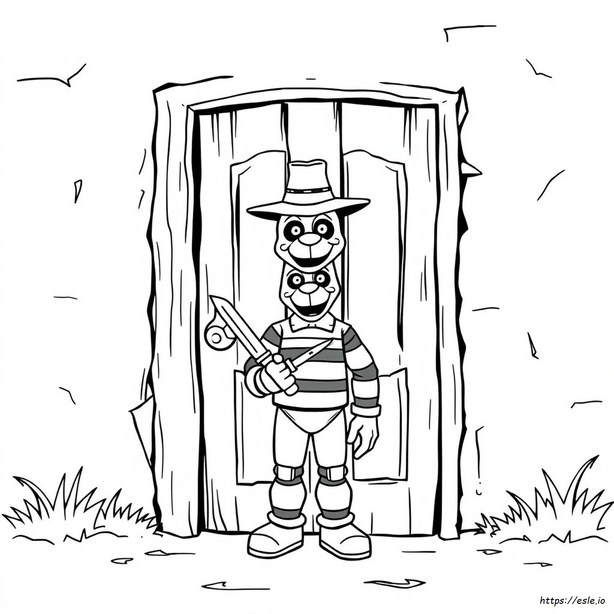 Coloring Pages Of Freddy Krueger