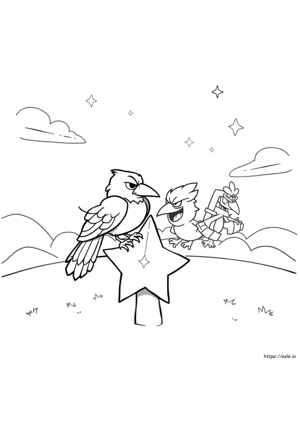 Brawl Stars Gambar Mewarnai Crow