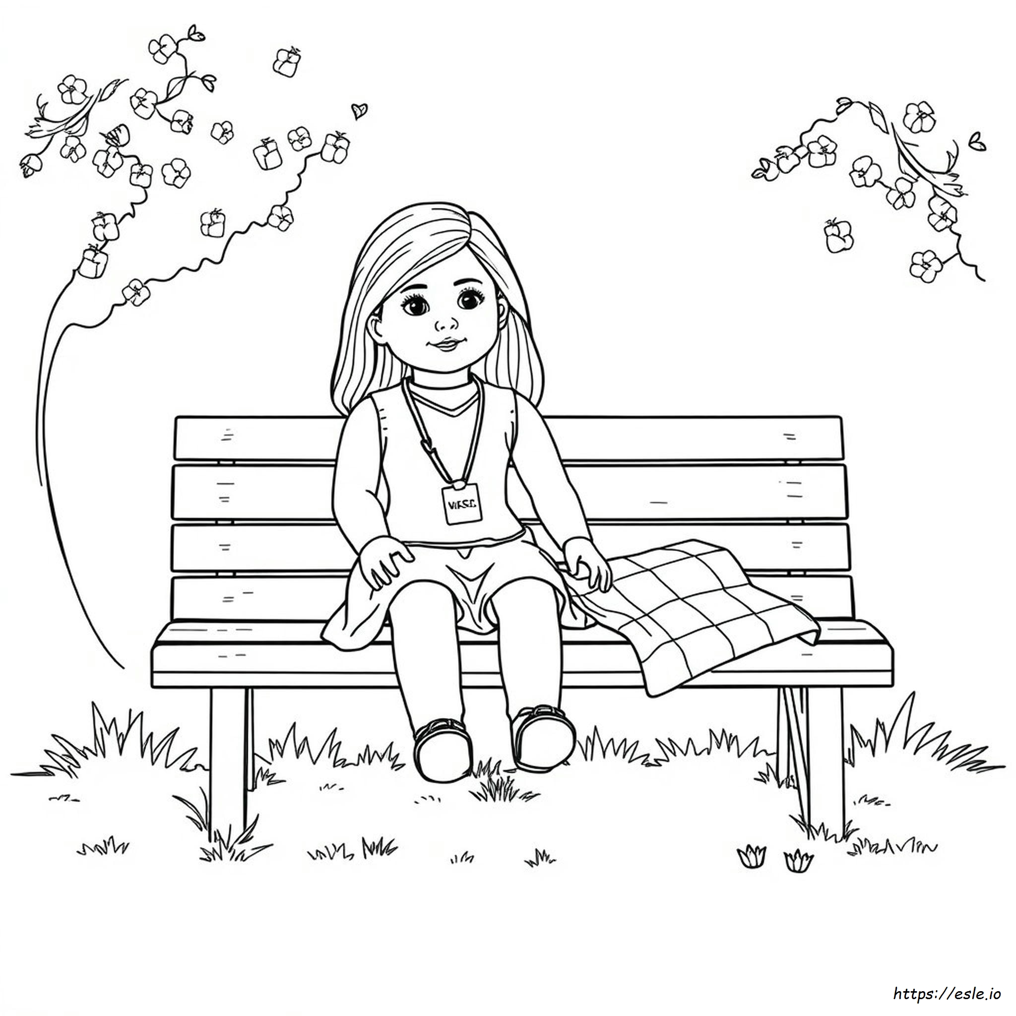 Disegni Da Colorare Di American Girl Da Stampare
