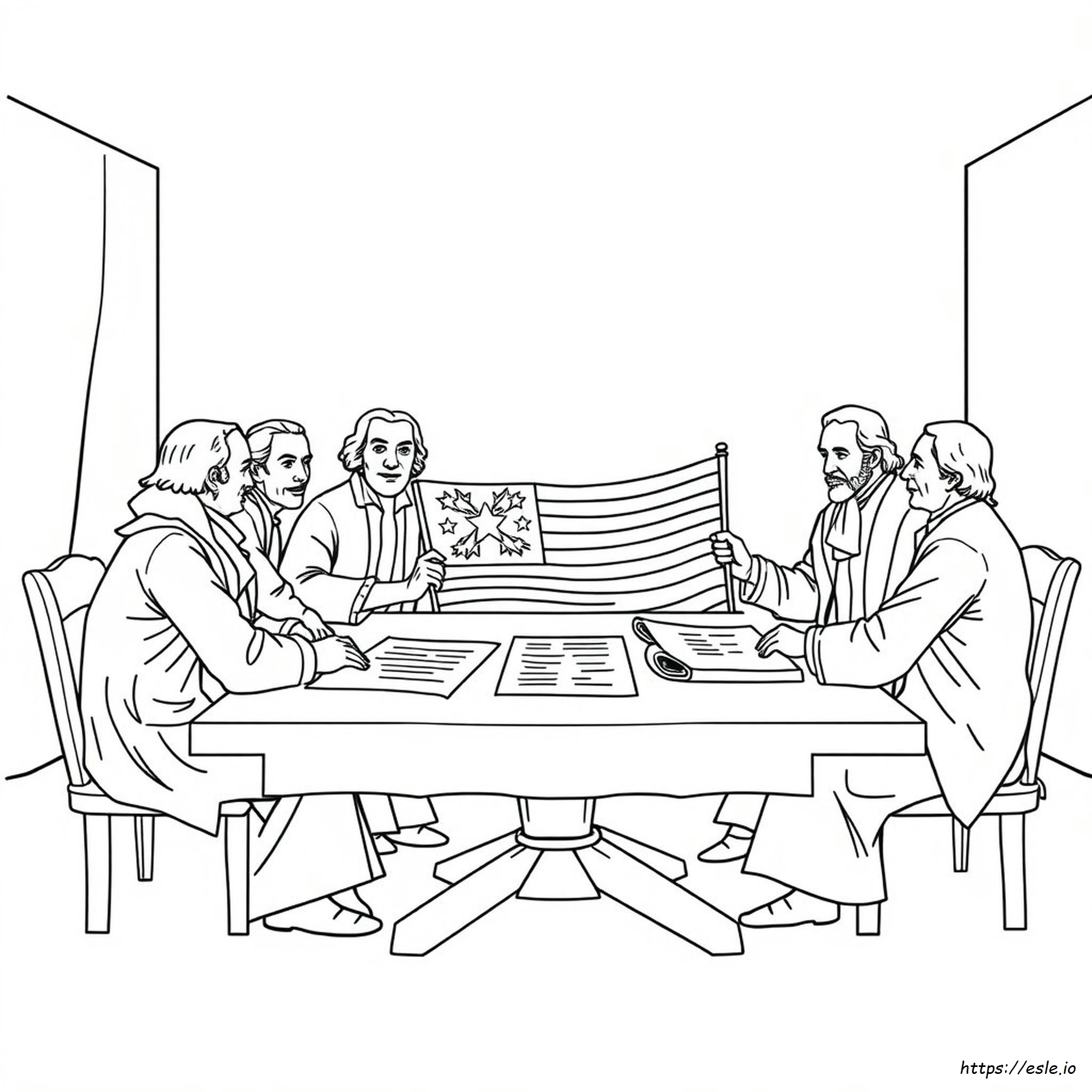 Founding Fathers Coloring Pages